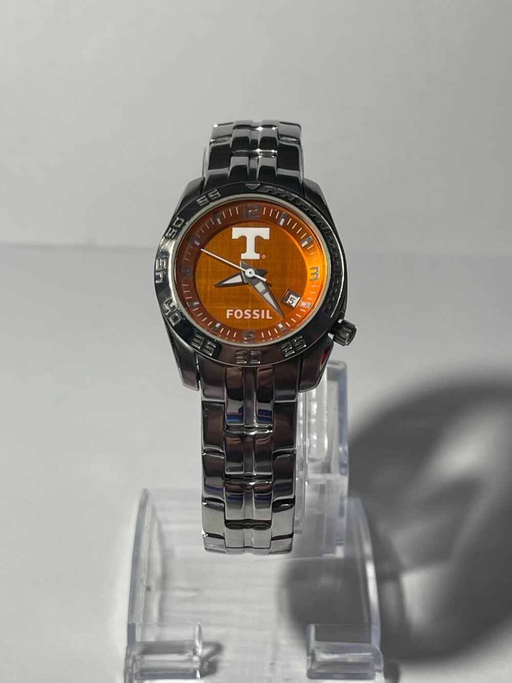 Tennessee Volunteers NCAA Stainless-Steel Women's Watch by Fossil NEW